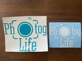 Photog Life Vinyl Stickers ** Small and Large