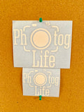 Photog Life Vinyl Stickers ** Small and Large