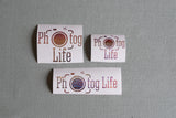 Photog Life Vinyl Stickers ** Small and Large